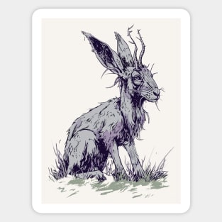 Jackalope Sticker